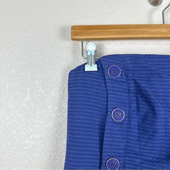 Lilly Pulitzer Women’s Vanna Strapless Mini Dress Nautical Navy Blue Size 4 - Picture 4 of 16